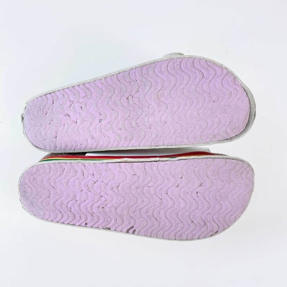 ⚡️SOLD⚡️ madden girl purr rainbow pride platform sandals - Picture 6 of 6